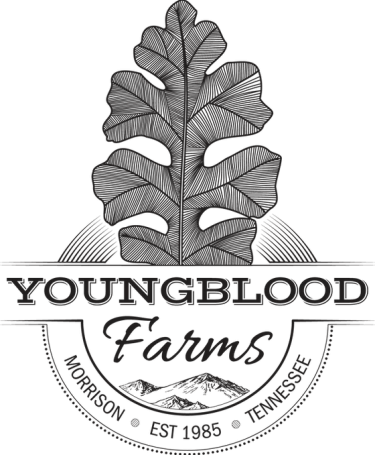 Youngblood farms logo. Youngblood Farms, LLC